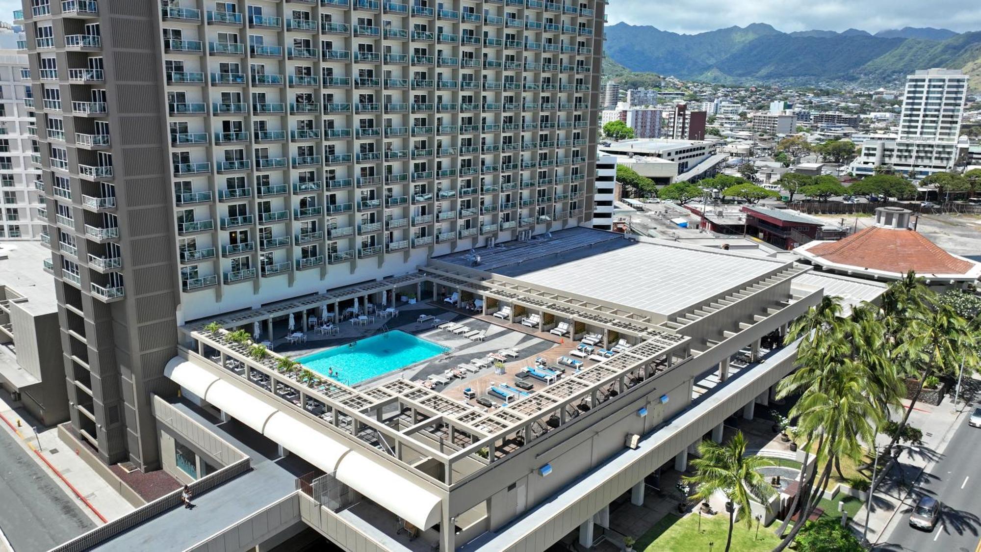 Ocean View Room At Ala Moana Fees Include Гонолулу Экстерьер фото